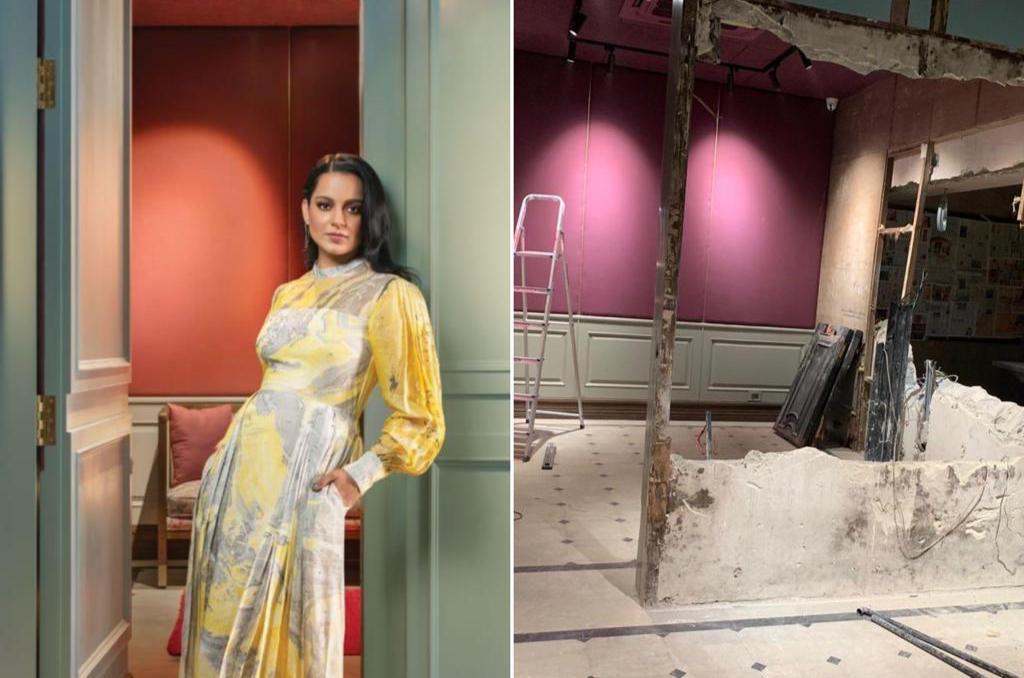 'Rape of my dreams, self-esteem': Kangana Ranaut shares pictures of her demolished Mumbai office