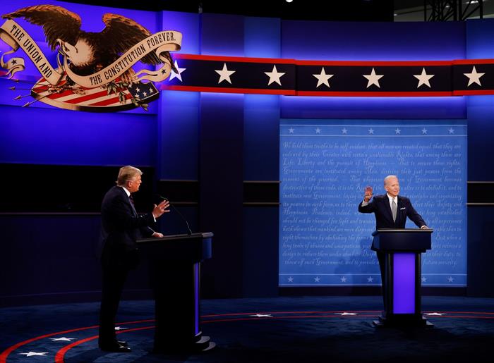 Will you shut up, man: Personal attacks rule 1st Trump-Biden debate