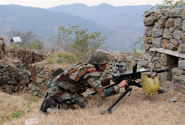 Soldier hurt in Pak firing at Kupwara