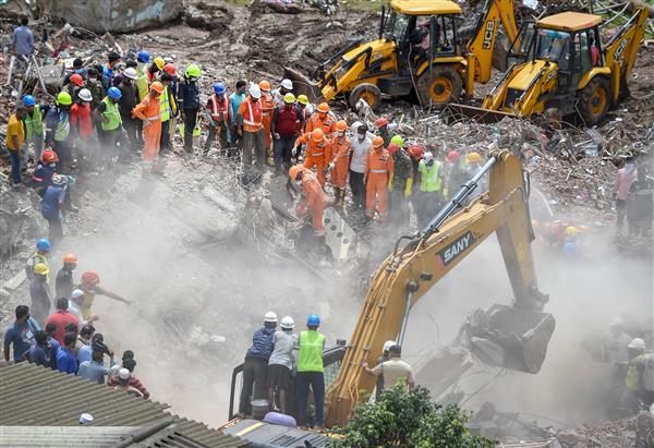 Maharashtra building collapse: Builder surrenders before police