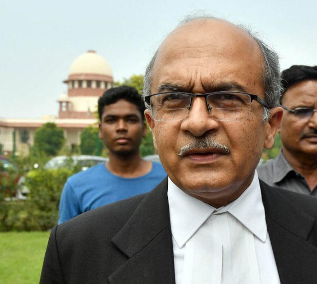 Bhushan fined Re 1