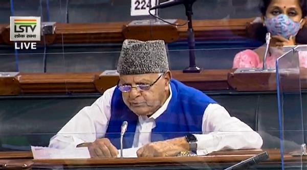 If talks can happen with China, why not with other neighbour: Farooq Abdullah in LS