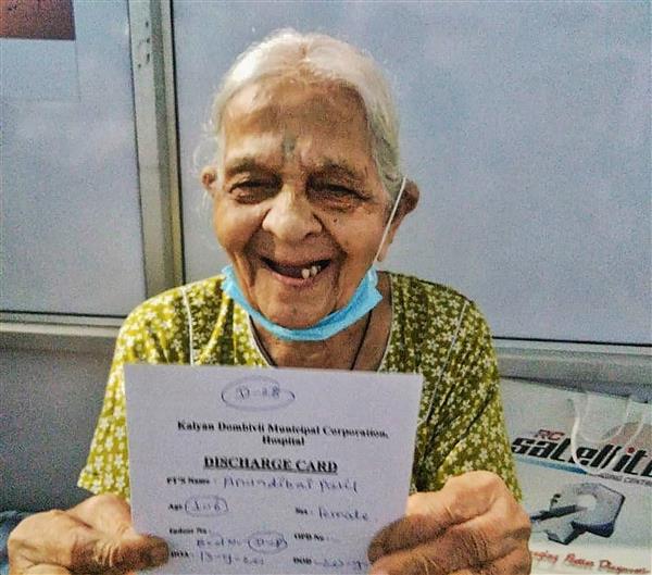 106-yr-old woman wins battle against Covid in Maharashtra
