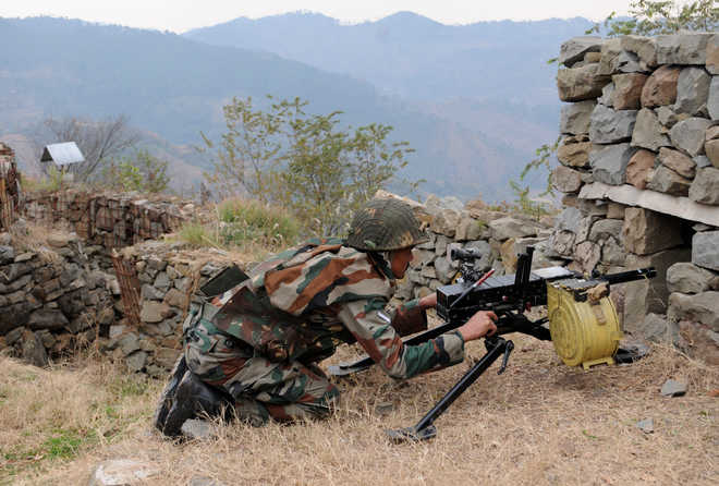 Army jawan killed, Major among 2 hurt in Pak firing