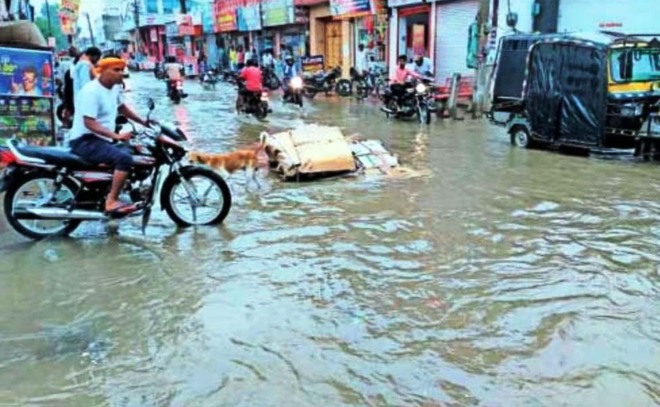 Narwana gets flooded again post rain