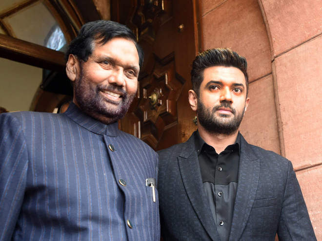 Amid rift with JD-U, Paswan firmly stands by son’s decisions