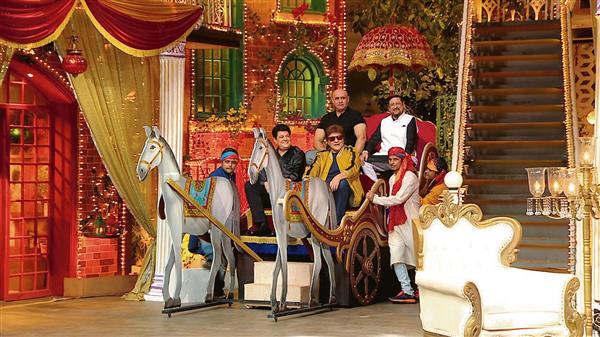 The cast of Mahabharat on Kapil’s show