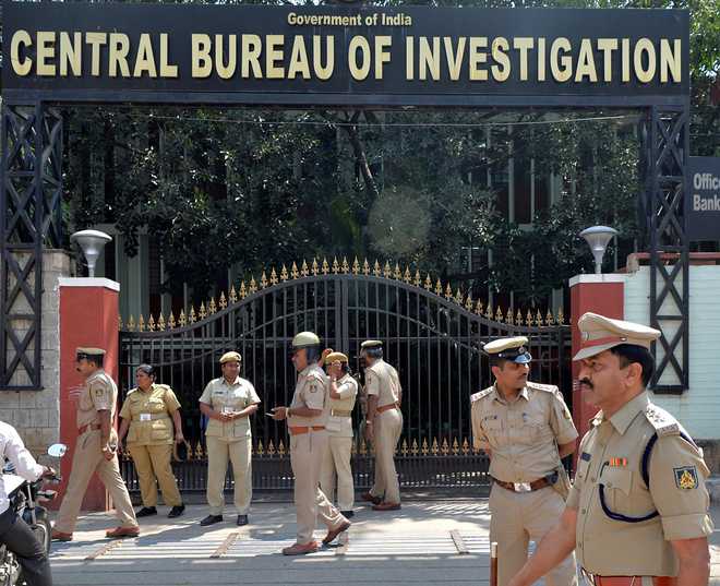CBI raids 10 premises of ex-minister, others