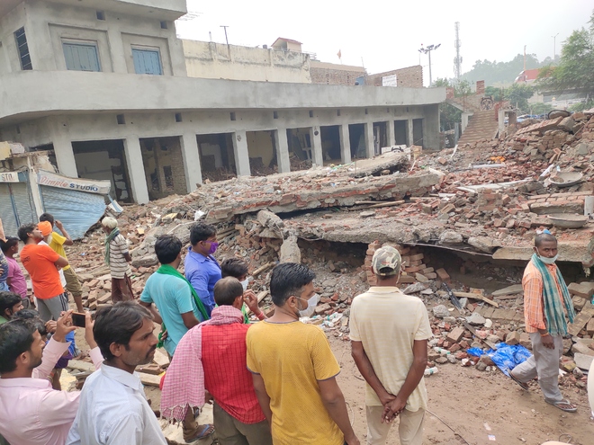 Dera Bassi Building collapse: ‘Old material was being used for construction’