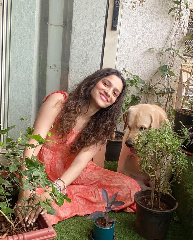 Ankita Lokhande joins #Plants4SSR campaign