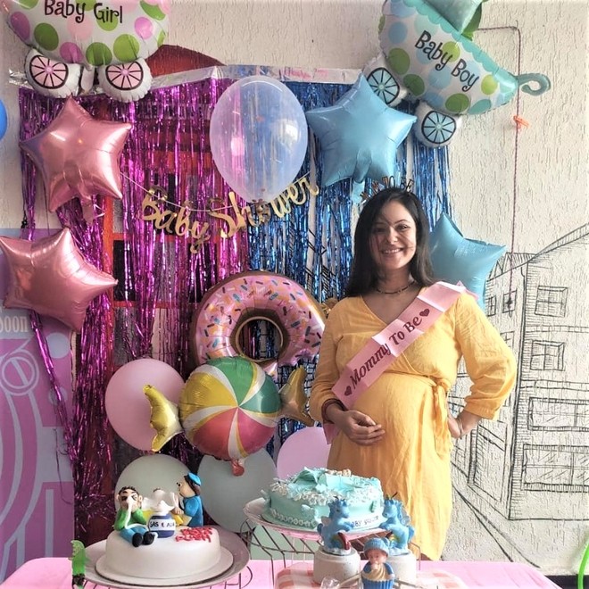 Kunal Verma throws a surprise baby shower for wife Puja Banerjee