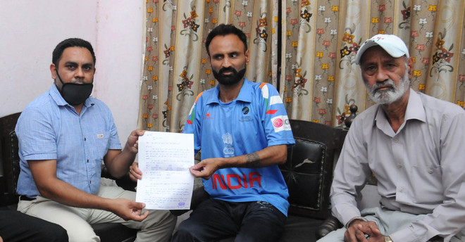 Visually impaired international cricketer to finally get his dues