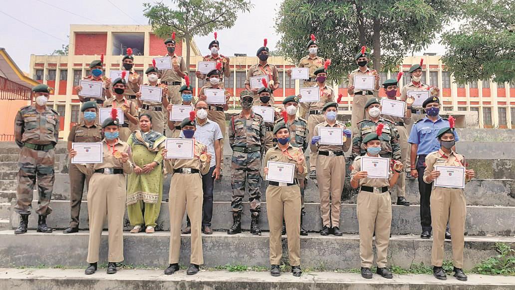 NCC cadets honoured in Una