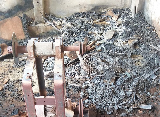 Handicraft workshop gutted in fire; goods worth lakhs destroyed
