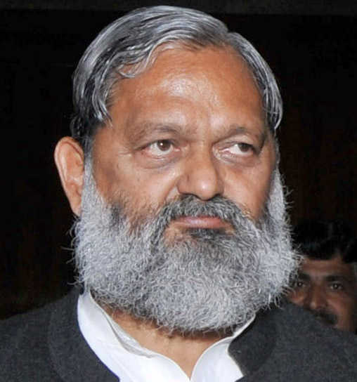 Anil Vij seeks time from Rajnath for Ambala airport project