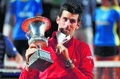 I did well in Rome, Rafa the man to bet on in Paris: Djokovic