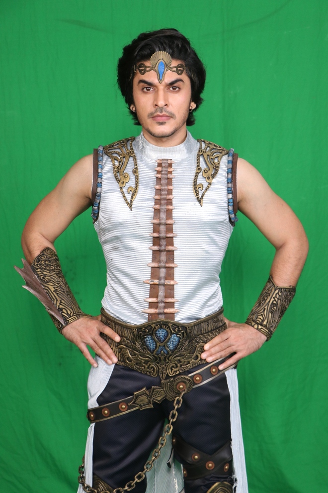 In return mode: Shoaib Ali has made his way back to the sets with Sony SAB’s Baalveer Returns