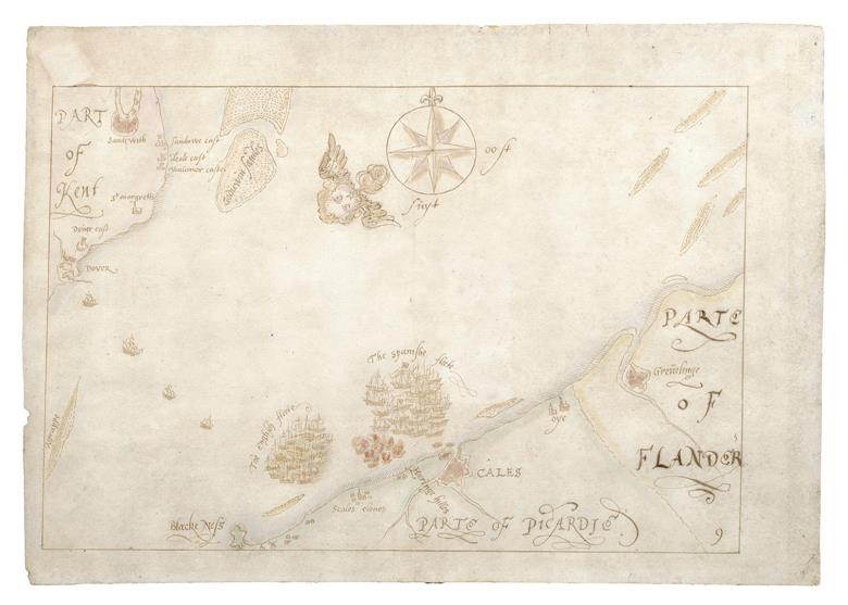 Museum buys rare hand-drawn maps of Spanish Armada to keep them in England