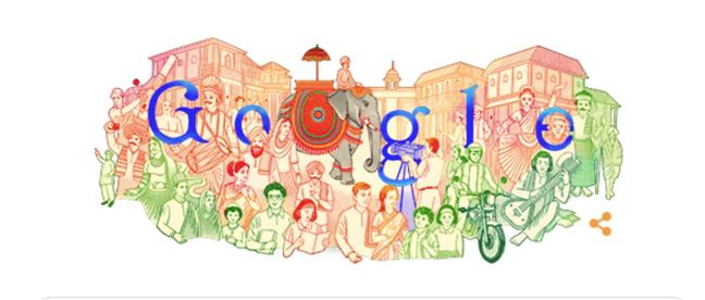 India's colourful heritage comes alive in Republic Day Google doodle