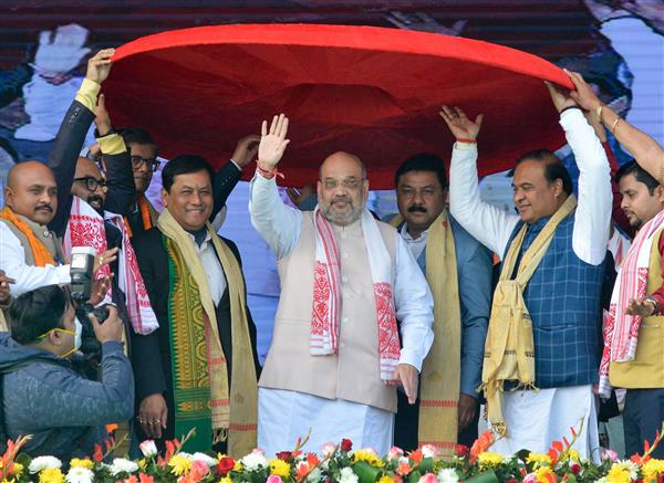 Congress-AIUDF will open all gates to welcome infiltrators: Amit Shah