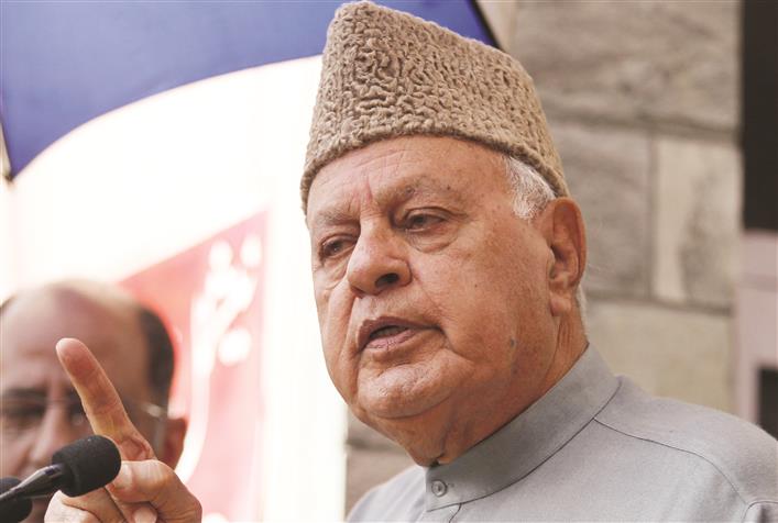 Farooq Abdullah says 'can't even kiss my wife' because of Covid