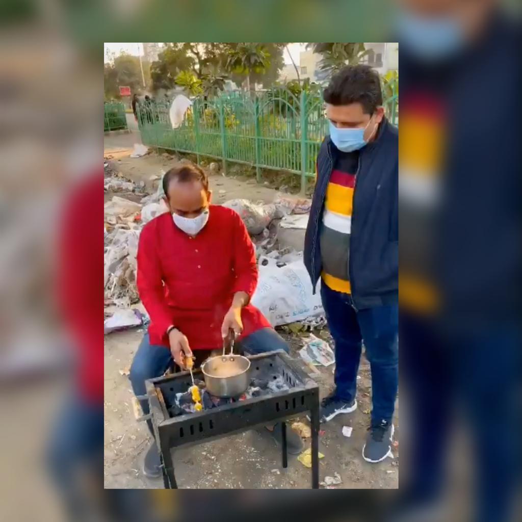 Lucknow man resorts to barbecue protest to grill MC over 'mounting' garbage pile