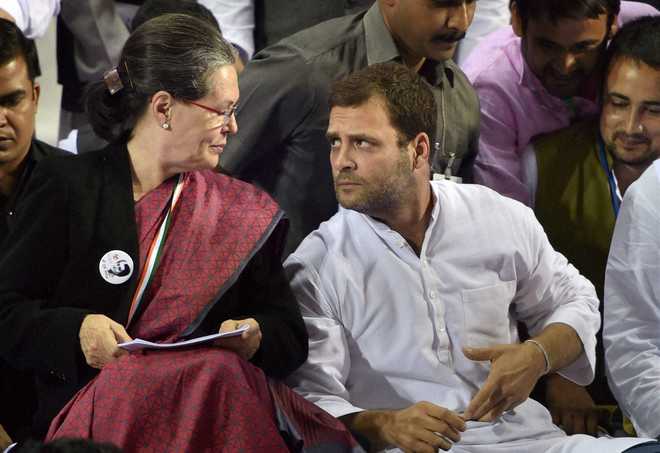 UP BJP MLA blames Sonia, Rahul for farmer violence; Congress hits back
