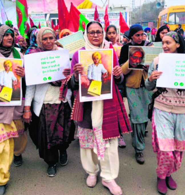 Bhagat Singh’s niece leads protesters to Singhu border