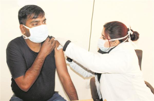 After initial hesitation, 336 health workers inoculated