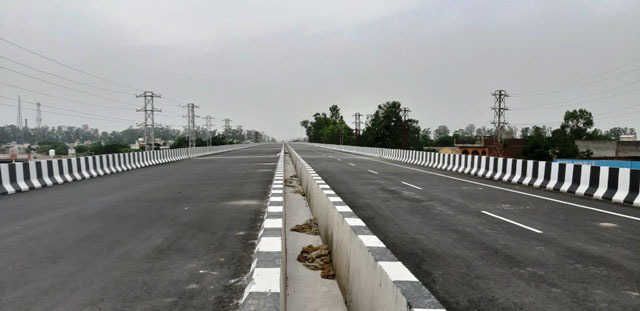 Work on Tajpur Road Chowk flyover begins