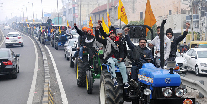 3 tractor rallies held in Abohar