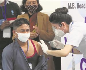 64% health workers take jab, poor show in Punjab