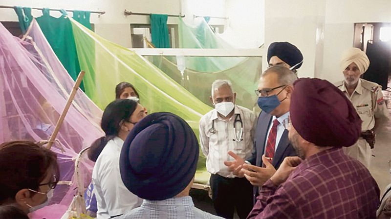Dengue cases continue to rise in Patiala district; DC takes stock of situation