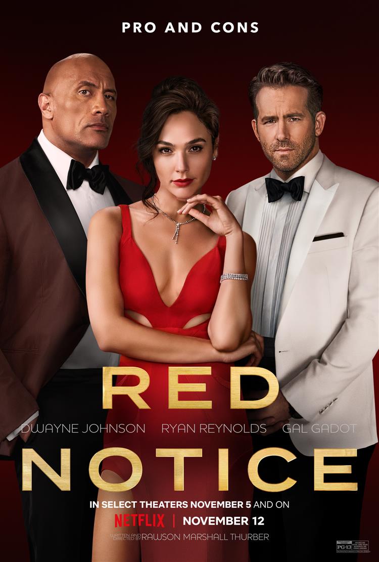 Watch the trailer of 'Red Notice' starring Dwayne Johnson, Gal Gadot and Ryan Reynolds