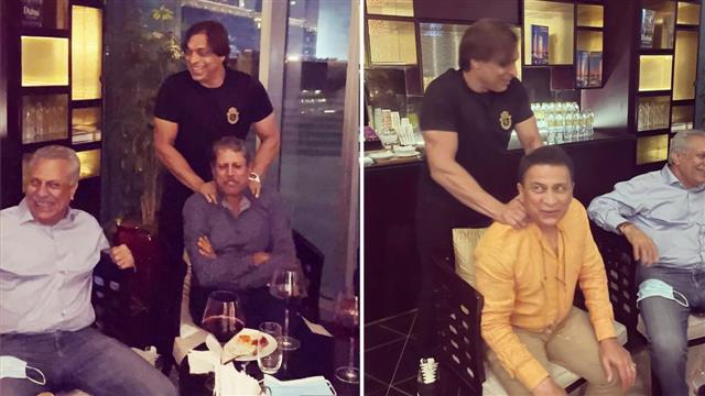 Pakistan’s Shoaib Akhtar shares pictures with Kapil Dev, Gavaskar ahead of T20 World Cup, says ‘chilling with the best ahead of cricket ka maha muqabla’
