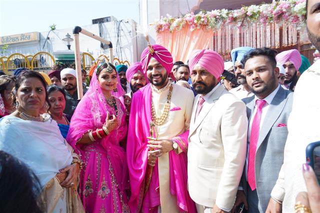 Punjab CM Charanjit Channi's son gets married; Navjot Singh Sidhu gives it a miss