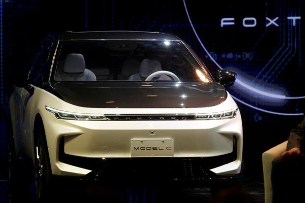 Smartphone producer Foxconn announces electric car venture