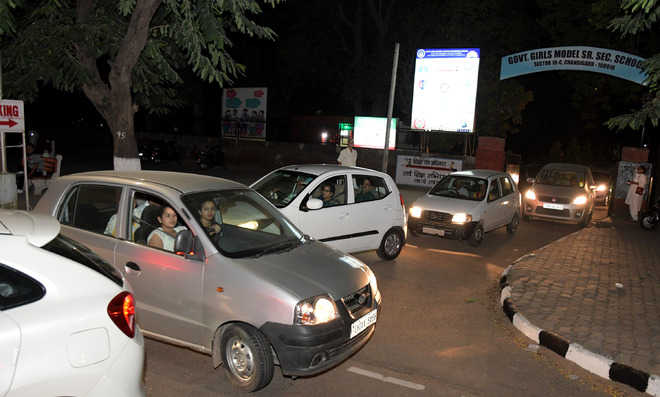 Parking lots in govt schools in Chandigarh for festive season
