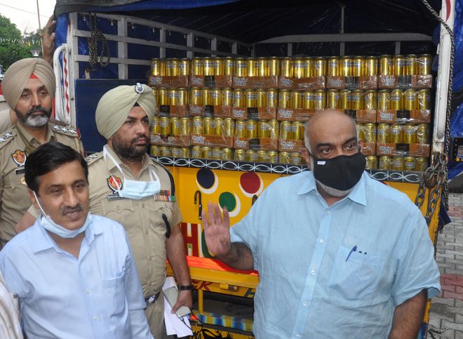 Imported liquor smuggling: Sector 36 resident kingpin of racket