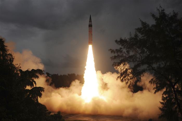 Nuclear-capable Agni-5 launched again