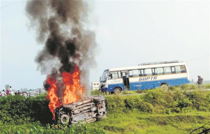 Lakhimpur Kheri violence: 2nd FIR silent on SUV deaths