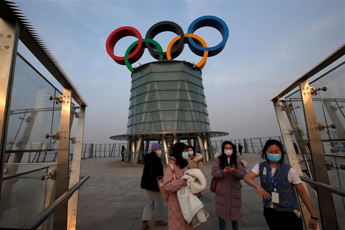 Beijing marks 100 days to Winter Olympics amid Covid, rights concerns