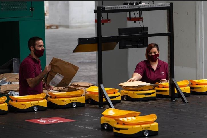 Robots give Greece's postal service speed boost