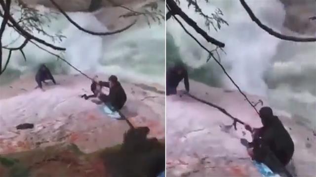 Watch: 5 Sikh men use turbans to rescue hikers from river in spate in Canada