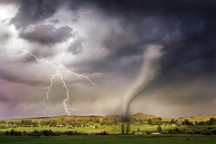 What are tornadoes?