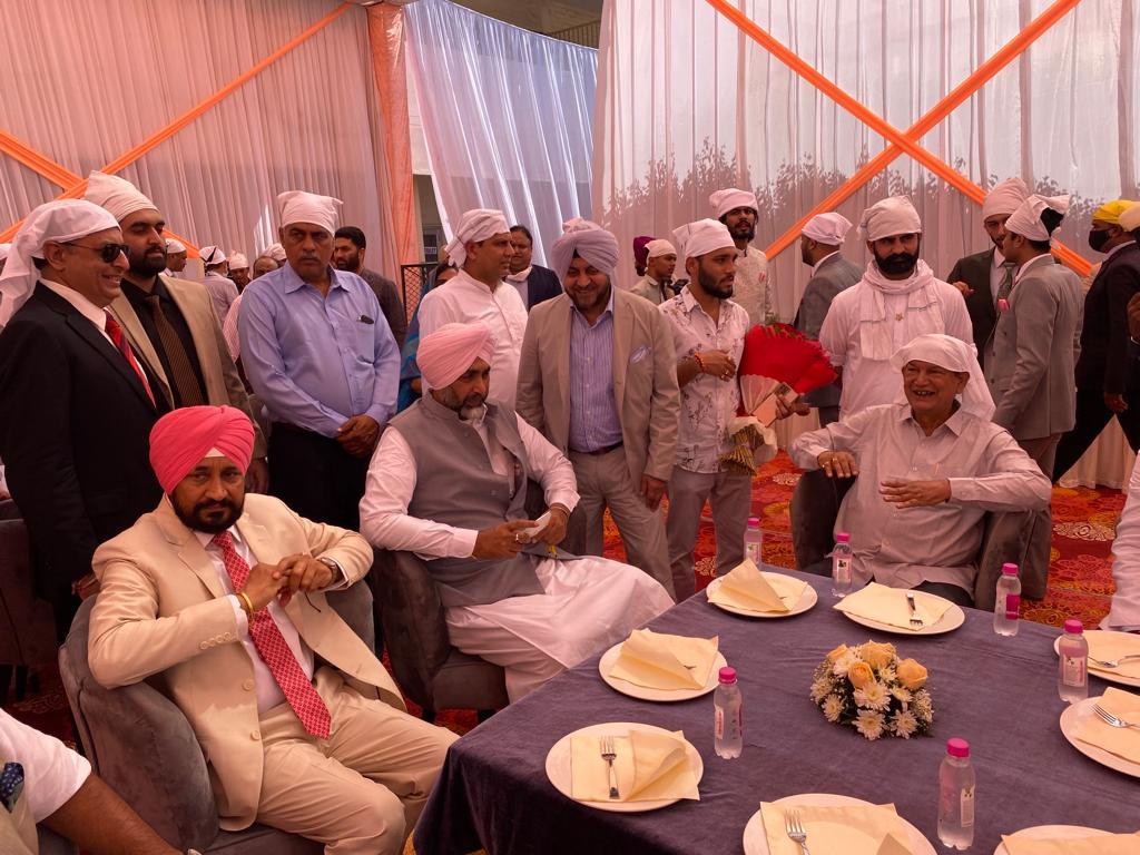 Punjab CM Charanjit Channi's son gets married; Navjot Singh Sidhu gives it a miss : The Tribune India