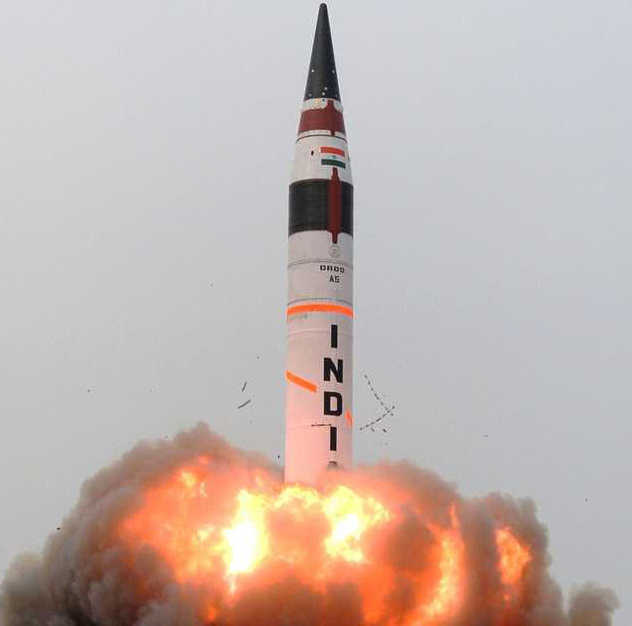India test-fires Agni-5 with 5,000-km range