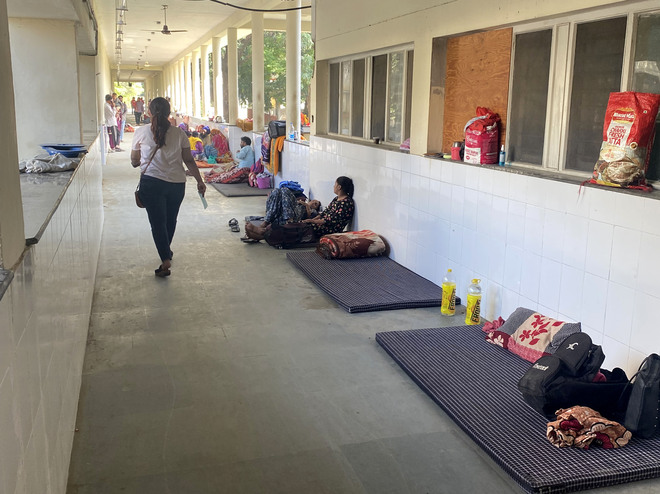 Dengue: Ailing kids forced to share beds at Government Rajindra Hospital, Patiala