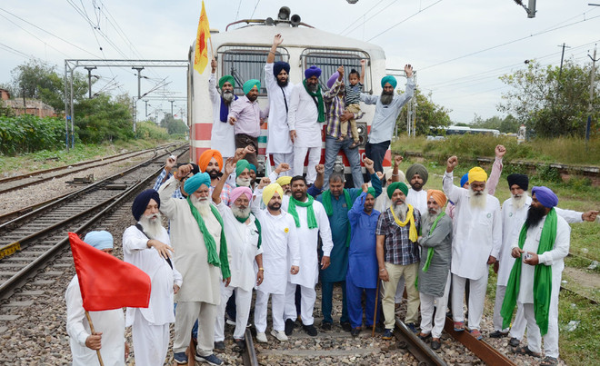 Farmers block rail tracks in Jalandhar, seek arrest of Ajay Mishra