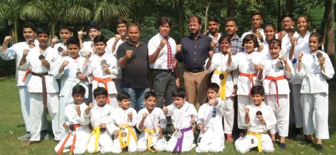City players bag 30 medals in karate c’ship